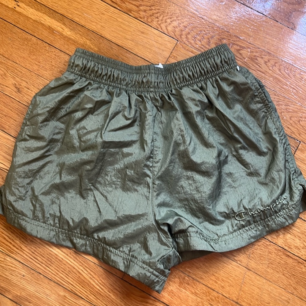 Champion Olive Green Athletic Shorts